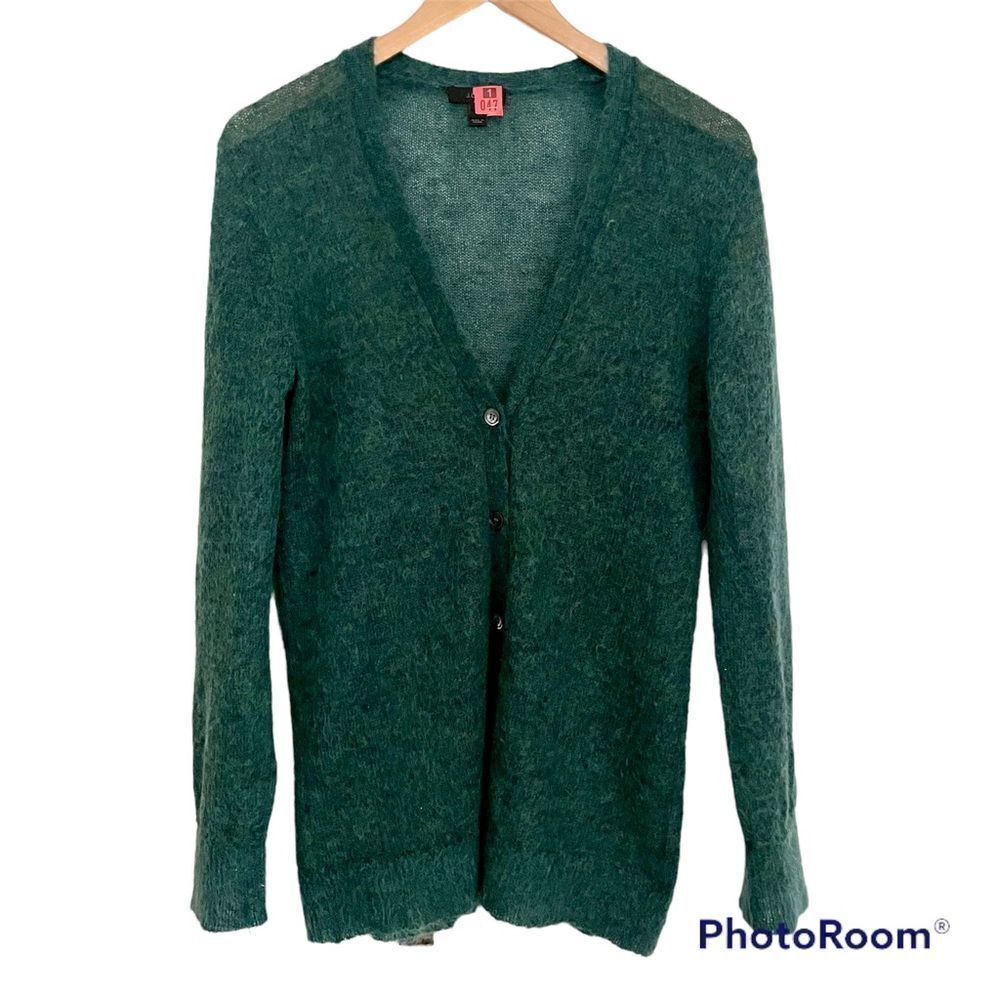 J. Crew Black Label Mohair Cardigan